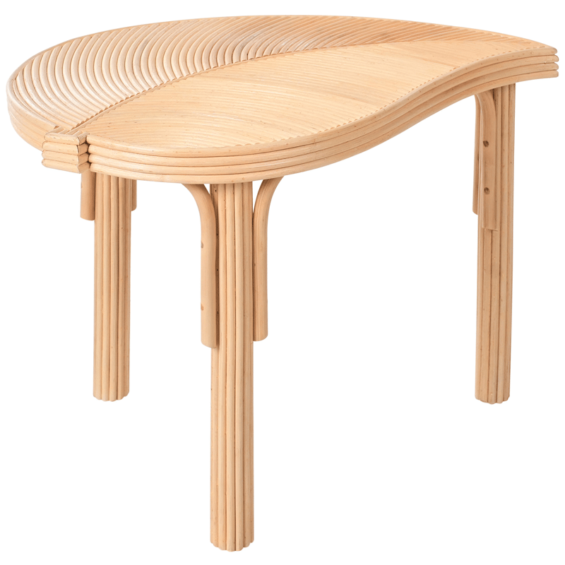 Set med 3 Soffbord utomhus Paralia Rotting - Naturlig/Beige - Utemöbler & utemiljö - Utebord & trädgårdsbord - Loungebord & soffbord utomhus