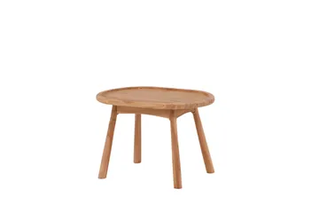 Bohol Sidobord och BlomUtebord Utomhus BrickUtebord 60 cm Trä - Brun - Utemöbler & utemiljö - Utebord & trädgårdsbord - Sidobord utomhus