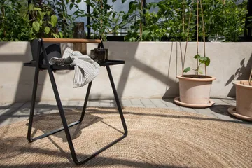 Clarin Sidobord och Avlastningsbord Utomhus 45 cm - Svart - Utemöbler & utemiljö - Utebord & trädgårdsbord - Sidobord utomhus