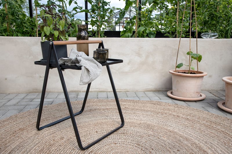 Clarin Sidobord och Avlastningsbord Utomhus 45 cm - Svart - Utemöbler & utemiljö - Utebord & trädgårdsbord - Sidobord utomhus