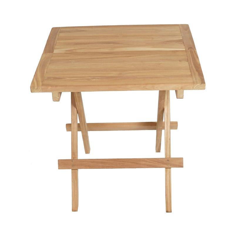 Sidobord för utomhusbruk Tropea fällbart sidobord 50 cm - trä - Utemöbler & utemiljö - Utebord & trädgårdsbord - Sidobord utomhus