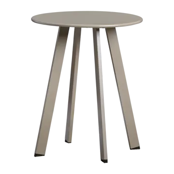 Sidobord Fer 49 cm Rund Utomhus - Sand - Utemöbler & utemiljö - Utebord & trädgårdsbord - Sidobord utomhus