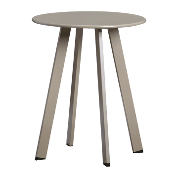 Sidobord Fer 49 cm Rund Utomhus - Sand - Utemöbler & utemiljö - Utebord & trädgårdsbord - Sidobord utomhus