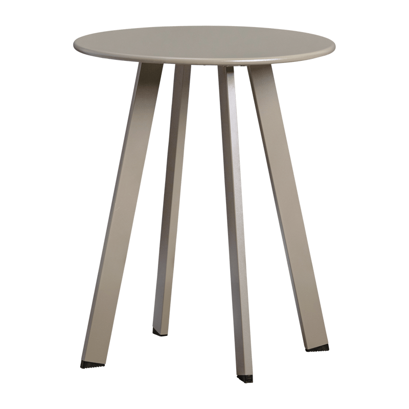 Sidobord Fer 49 cm Rund Utomhus, Sand