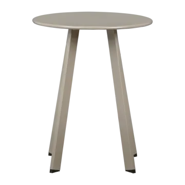 Sidobord Fer 49 cm Rund Utomhus - Sand - Utemöbler & utemiljö - Utebord & trädgårdsbord - Sidobord utomhus