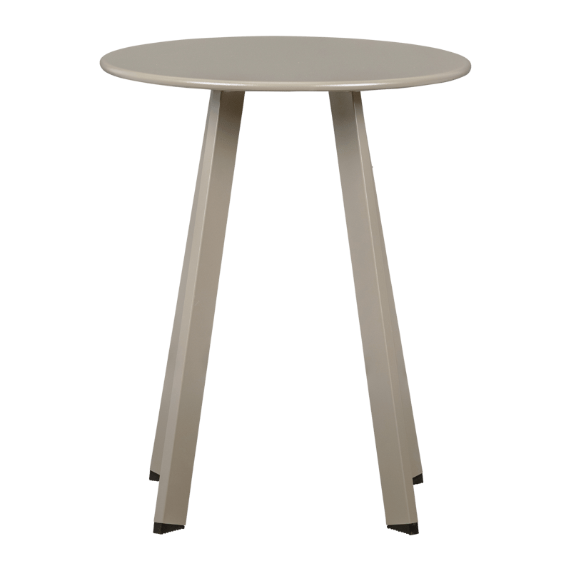 Sidobord Fer 49 cm Rund Utomhus - Sand - Utemöbler & utemiljö - Utebord & trädgårdsbord - Sidobord utomhus