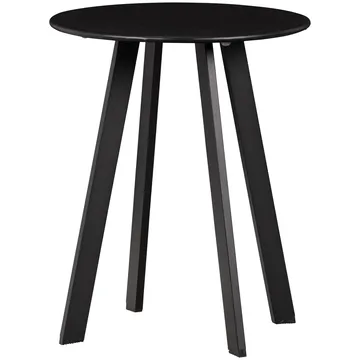 Sidobord Fer 49 cm Rund Utomhus - Svart - Utemöbler & utemiljö - Utebord & trädgårdsbord - Sidobord utomhus