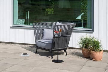 Hillerstorp Jet Set MiniUtebord - Svart - Utemöbler & utemiljö - Utebord & trädgårdsbord - Sidobord utomhus