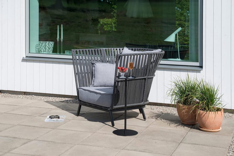 Hillerstorp Jet Set MiniUtebord - Svart - Utemöbler & utemiljö - Utebord & trädgårdsbord - Sidobord utomhus