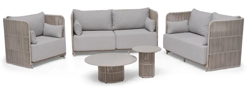 Sidobord Hillerstorp Kattvik Ø80 - Grå - Utemöbler & utemiljö - Utebord & trädgårdsbord - Sidobord utomhus