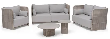 Sidobord Hillerstorp Kattvik Ø80 - Grå - Utemöbler & utemiljö - Utebord & trädgårdsbord - Sidobord utomhus