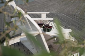 Sidobord Hillerstorp Tennessee Ø50 cm - Vit - Utemöbler & utemiljö - Utebord & trädgårdsbord - Sidobord utomhus