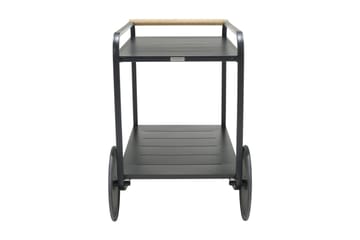 Portals RullUtebord och Serveringsvagn Utomhus 92 cm - Svart - Utemöbler & utemiljö - Utebord & trädgårdsbord - Sidobord utomhus