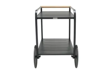 Portals RullUtebord och Serveringsvagn Utomhus 92 cm - Svart - Utemöbler & utemiljö - Utebord & trädgårdsbord - Sidobord utomhus