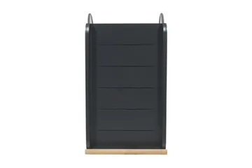 Portals RullUtebord och Serveringsvagn Utomhus 92 cm - Svart - Utemöbler & utemiljö - Utebord & trädgårdsbord - Sidobord utomhus