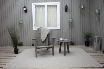 Rolston Sidobord och BlomUtebord Utomhus 50 cm Trä - Grå - Utemöbler & utemiljö - Utebord & trädgårdsbord - Sidobord utomhus