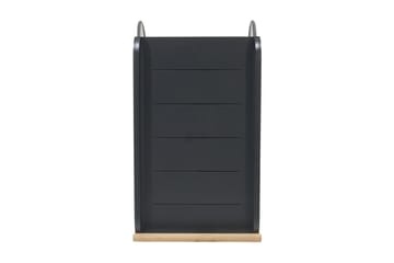 RullUtebord Portals 92 cm - Svart/Trä - Utemöbler & utemiljö - Utebord & trädgårdsbord - Sidobord utomhus