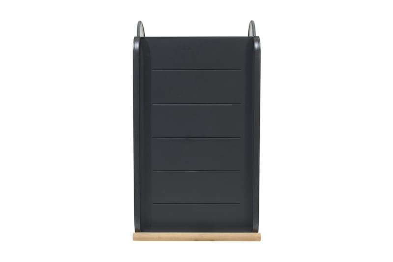 RullUtebord Portals 92 cm - Svart/Trä - Utemöbler & utemiljö - Utebord & trädgårdsbord - Sidobord utomhus