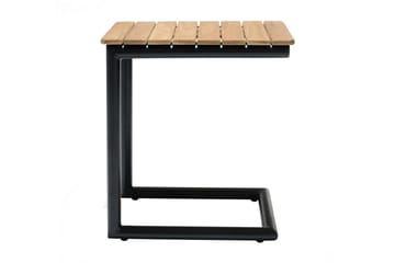 Sidobord Utomhus Portals 47 cm - Svart/Trä - Utemöbler & utemiljö - Utebord & trädgårdsbord - Sidobord utomhus