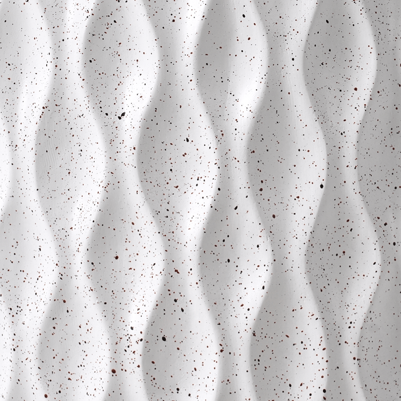 Sidobord utomhus Antelao 37 cm Terrazzoeffekt - Vit - Utemöbler & utemiljö - Utebord & trädgårdsbord - Sidobord utomhus