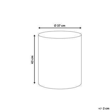 Sidobord utomhus Antelao 37 cm Terrazzoeffekt - Vit - Utemöbler & utemiljö - Utebord & trädgårdsbord - Sidobord utomhus