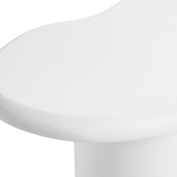 Sidobord utomhus Arsoli 43x58 cm - Vit - Utemöbler & utemiljö - Utebord & trädgårdsbord - Sidobord utomhus