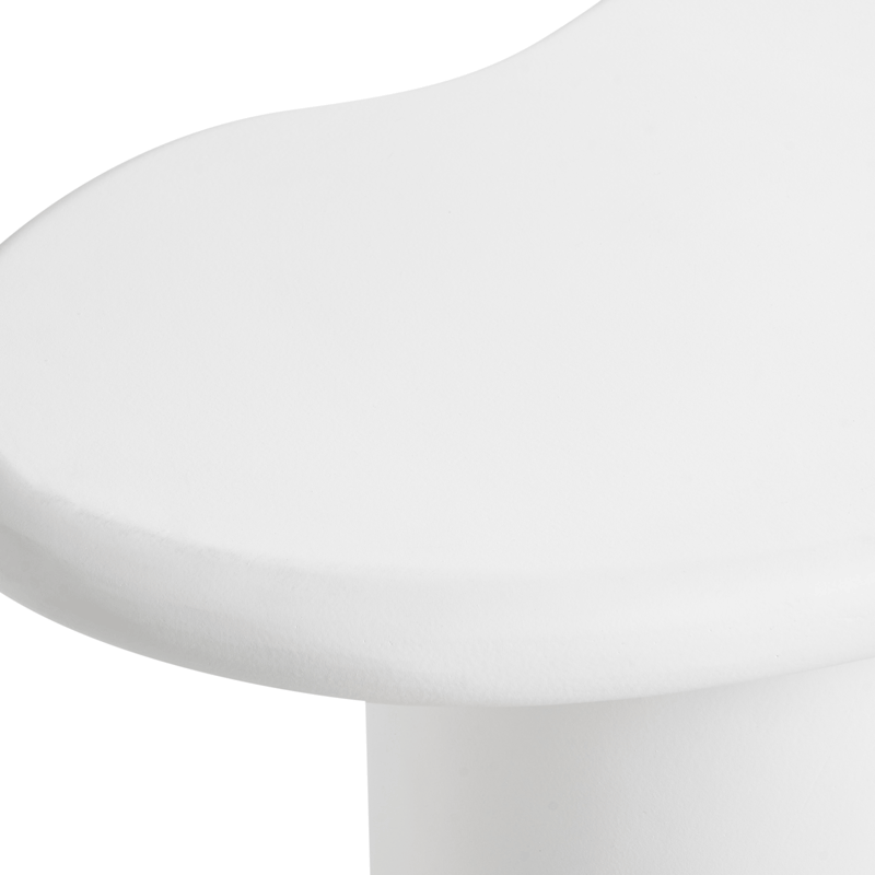 Sidobord utomhus Arsoli 43x58 cm - Vit - Utemöbler & utemiljö - Utebord & trädgårdsbord - Sidobord utomhus