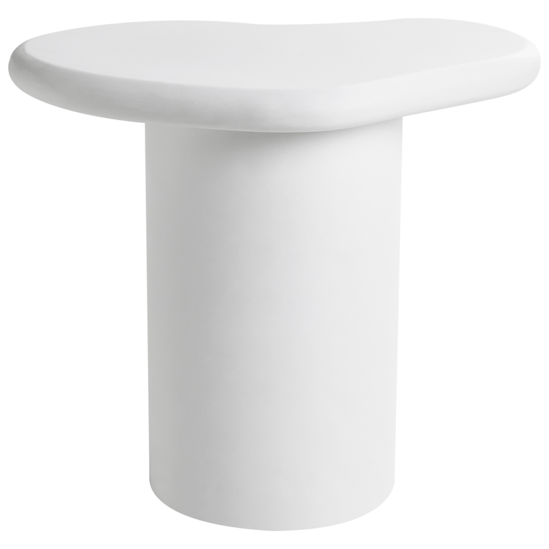 Sidobord utomhus Arsoli 43x58 cm - Vit - Utemöbler & utemiljö - Utebord & trädgårdsbord - Sidobord utomhus