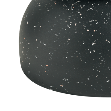 Sidobord utomhus Faliro 37 cm 37 cm Terrazzoeffekt - Svart - Utemöbler & utemiljö - Utebord & trädgårdsbord - Sidobord utomhus