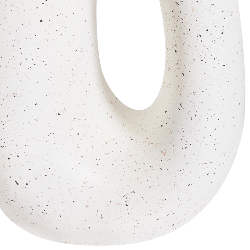 Sidobord utomhus Idro 42 cm Terrazzoeffekt - Vit - Utemöbler & utemiljö - Utebord & trädgårdsbord - Sidobord utomhus