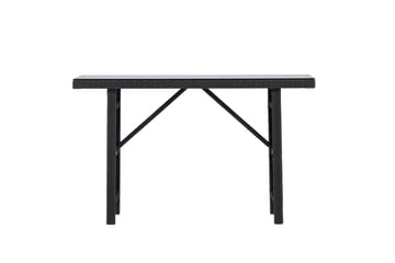 Padova Sidobord Utomhus 40x120 cm - Svart - Utemöbler & utemiljö - Utebord & trädgårdsbord - Sidobord utomhus