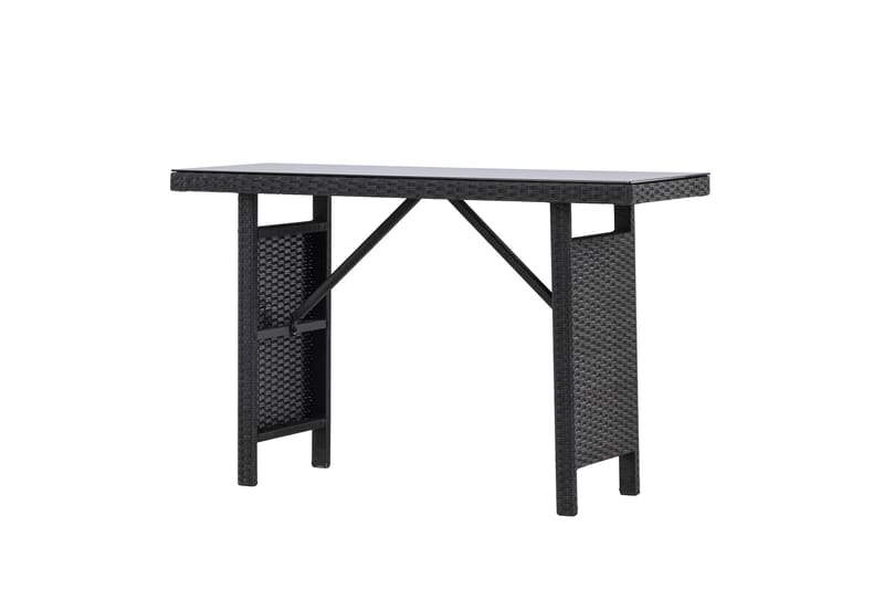 Padova Sidobord Utomhus 40x120 cm - Svart - Utemöbler & utemiljö - Utebord & trädgårdsbord - Sidobord utomhus