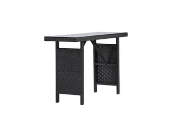 Padova Sidobord Utomhus 40x120 cm - Svart - Utemöbler & utemiljö - Utebord & trädgårdsbord - Sidobord utomhus