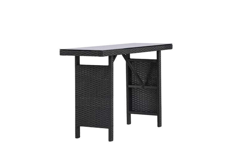Padova Sidobord Utomhus 40x120 cm - Svart - Utemöbler & utemiljö - Utebord & trädgårdsbord - Sidobord utomhus