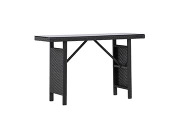 Padova Sidobord Utomhus 40x120 cm - Svart - Utemöbler & utemiljö - Utebord & trädgårdsbord - Sidobord utomhus
