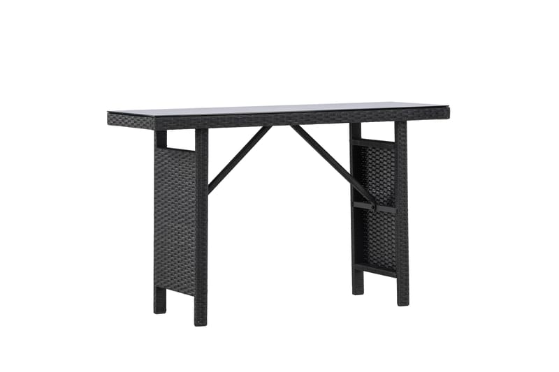 Padova Sidobord Utomhus 40x120 cm - Svart - Utemöbler & utemiljö - Utebord & trädgårdsbord - Sidobord utomhus
