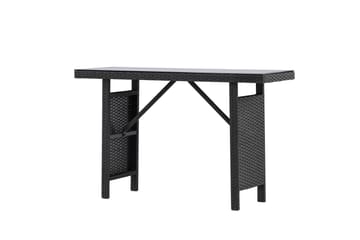 Padova Sidobord Utomhus 40x120 cm - Svart - Utemöbler & utemiljö - Utebord & trädgårdsbord - Sidobord utomhus