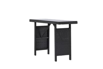 Padova Sidobord Utomhus 40x120 cm - Svart - Utemöbler & utemiljö - Utebord & trädgårdsbord - Sidobord utomhus