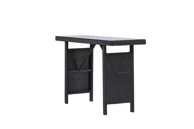 Padova Sidobord Utomhus 40x120 cm - Svart - Utemöbler & utemiljö - Utebord & trädgårdsbord - Sidobord utomhus