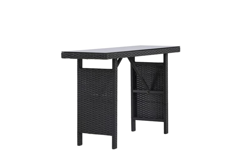 Padova Sidobord Utomhus 40x120 cm - Svart - Utemöbler & utemiljö - Utebord & trädgårdsbord - Sidobord utomhus