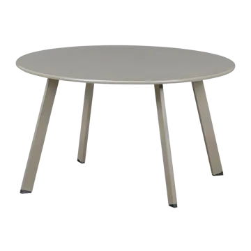 Sidorbord Fer 70 cm Rund Utomhus - Sand - Utemöbler & utemiljö - Utebord & trädgårdsbord - Sidobord utomhus