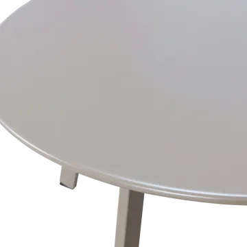 Sidorbord Fer 70 cm Rund Utomhus - Sand - Utemöbler & utemiljö - Utebord & trädgårdsbord - Sidobord utomhus