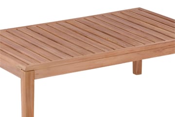 Amlan Soffbord och Loungebord Utomhus 110 cm Teak Trä - Brun - Utemöbler & utemiljö - Utebord & trädgårdsbord - Loungebord & soffbord utomhus