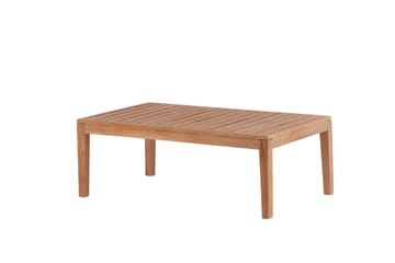 Amlan Soffbord och Loungebord Utomhus 110 cm Teak Trä - Brun - Utemöbler & utemiljö - Utebord & trädgårdsbord - Loungebord & soffbord utomhus