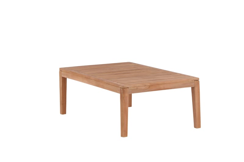 Amlan Soffbord och Loungebord Utomhus 110 cm Teak Trä - Brun - Utemöbler & utemiljö - Utebord & trädgårdsbord - Loungebord & soffbord utomhus