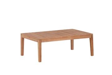 Amlan Soffbord och Loungebord Utomhus 110 cm Teak Trä - Brun - Utemöbler & utemiljö - Utebord & trädgårdsbord - Loungebord & soffbord utomhus
