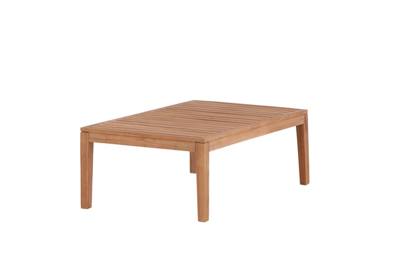 Amlan Soffbord och Loungebord Utomhus 110 cm Teak Trä - Brun - Utemöbler & utemiljö - Utebord & trädgårdsbord - Loungebord & soffbord utomhus
