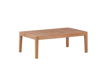 Amlan Soffbord och Loungebord Utomhus 110 cm Teak Trä - Brun - Utemöbler & utemiljö - Utebord & trädgårdsbord - Loungebord & soffbord utomhus