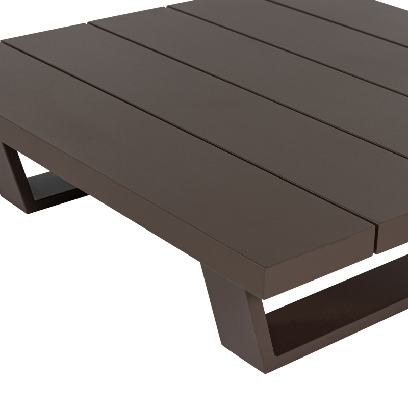 Soffbord Bear 87 cm Utomhus - Brun - Utemöbler & utemiljö - Utebord & trädgårdsbord - Loungebord & soffbord utomhus