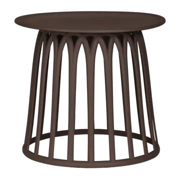 Soffbord Boy 50 cm Rund Utomhus - Lila/Brun - Utemöbler & utemiljö - Utebord & trädgårdsbord - Loungebord & soffbord utomhus